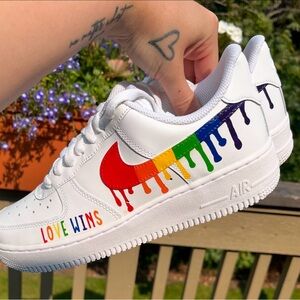 Pride shoes designed by DeylinCustoms